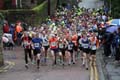 Start of the The Ronnie Walker Saltwell 10k Road Race.